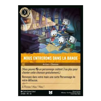 Item Nous entrerons dans la bande - 27/204 - WHW - Lueurs dans les Profondeurs - Brillante - Premium - Français