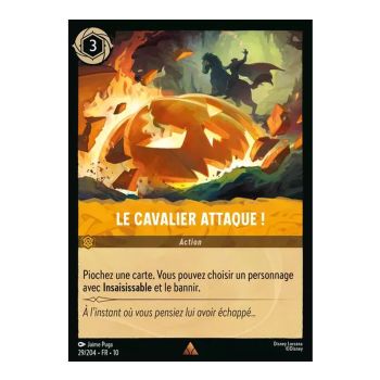 Item Le Cavalier attaque ! - 29/204 - WHW - Lueurs dans les Profondeurs - Brillante - Premium - Français