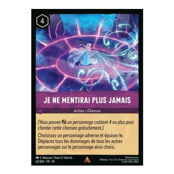 Item Je ne mentirai plus jamais - 62/204 - WHW - Lueurs dans les Profondeurs - Rare - Français