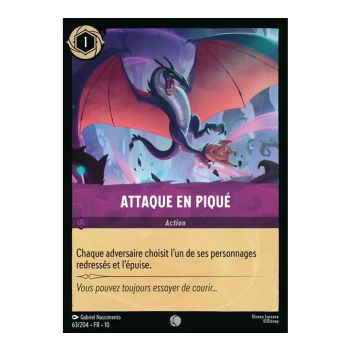Item Attaque en piqué - 63/204 - WHW - Lueurs dans les Profondeurs - Brillante - Premium - Français