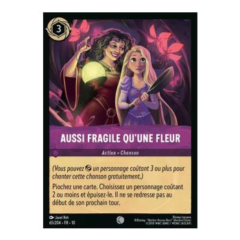 Item Aussi fragile qu'une fleur - 65/204 - WHW - Lueurs dans les Profondeurs - Commune - Français