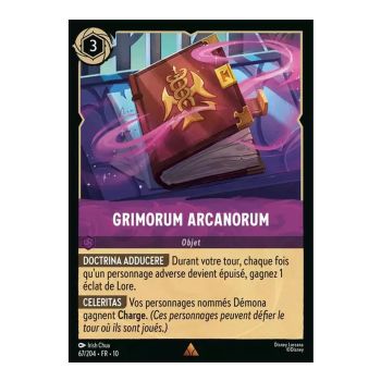 Item Grimorum Arcanorum - 67/204 - WHW - Lueurs dans les Profondeurs - Brillante - Premium - Français