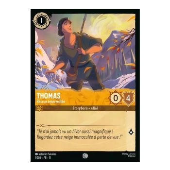 Item Thomas, Recrue émerveillée - 1/204 - WIN - Givresort - Commune - Français