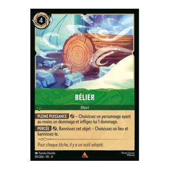 Item Bélier - 101/204 - WIN - Givresort - Rare - Français