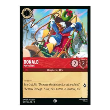 Item Donald, Neveu Fred - 105/204 - WIN - Givresort - Brillante - Premium - Français