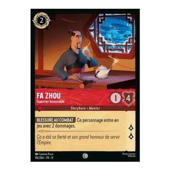 Item Fa Zhou, Guerrier honorable - 110/204 - WIN - Givresort - Commune - Français
