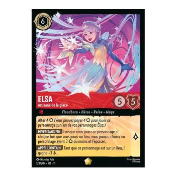 Item Elsa, Artisane de la glace - 123/204 - WIN - Givresort - Légendaire - Français