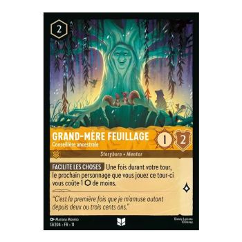 Item Grand-Mère Feuillage, Conseillère ancestrale - 13/204 - WIN - Givresort - Peu Commune - Français