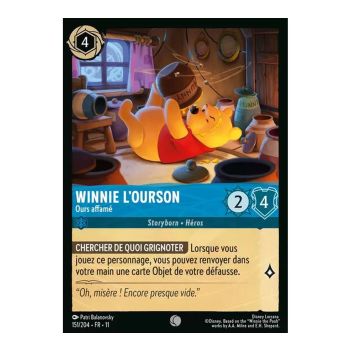 Item Winnie l'ourson, Ours affamé - 151/204 - WIN - Givresort - Commune - Français