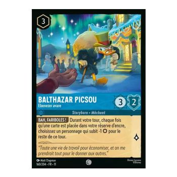 Item Balthazar Picsou, Ebenezer avare - 160/204 - WIN - Givresort - Commune - Français