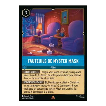 Item Fauteuils de Myster Mask - 168/204 - WIN - Givresort - Brillante - Premium - Français