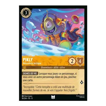 Item Pikly, Naturaliste arctique - 18/204 - WIN - Givresort - Peu Commune - Français