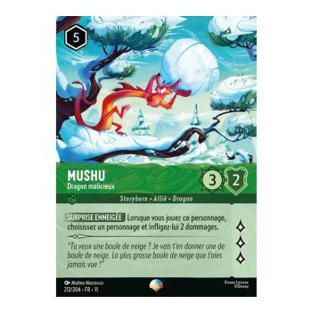 Item Mushu, Dragon malicieux - 212/204 - WIN - Givresort - Épique - Français