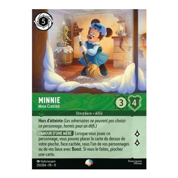 Item Minnie, Mme Cratchit - 213/204 - WIN - Givresort - Épique - Français