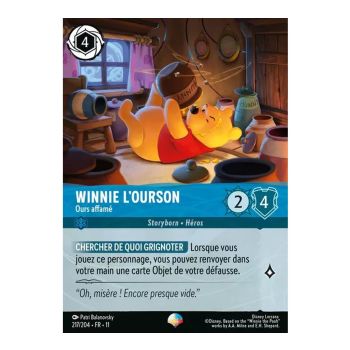 Item Winnie l'ourson, Ours affamé - 217/204 - WIN - Givresort - Épique - Français
