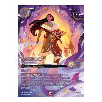 Item Pocahontas, Gardienne de la paix - 241/204 - WIN - Givresort - Iconique - Français