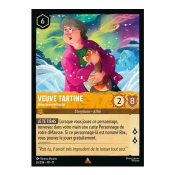 Item Veuve Tartine, Âme bienveillante - 26/204 - WIN - Givresort - Brillante - Premium - Français