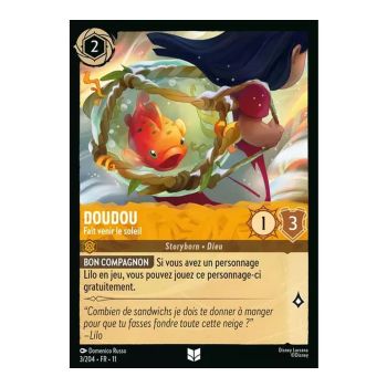 Item Doudou, Fait venir le soleil - 3/204 - WIN - Givresort - Brillante - Premium - Français