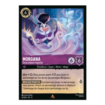 Item Morgana, Ensorceleuse repentie - 47/204 - WIN - Givresort - Brillante - Premium - Français