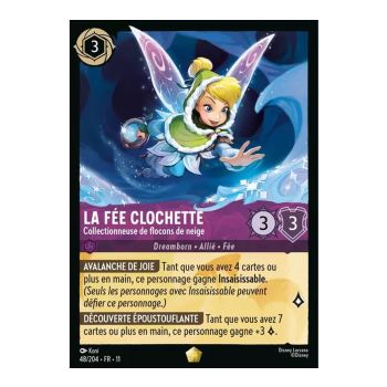 Item La Fée Clochette, Collectionneuse de flocons de neige - 48/204 - WIN - Givresort - Brillante - Premium - Français