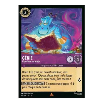 Item Génie, Chercheur en magie - 49/204 - WIN - Givresort - Brillante - Premium - Français