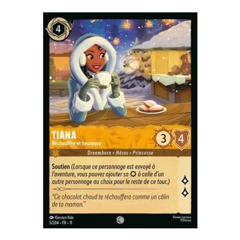 Item Tiana, Réchauffée et heureuse - 5/204 - WIN - Givresort - Brillante - Premium - Français