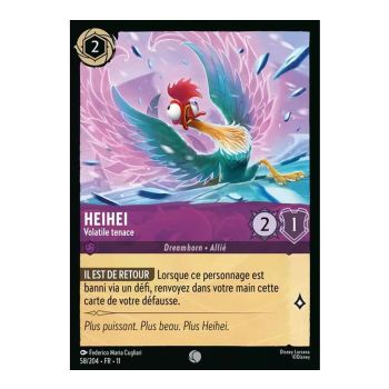 Item Heihei, Volatile tenace - 58/204 - WIN - Givresort - Commune - Français