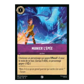 Item Manier l'épée - 63/204 - WIN - Givresort - Commune - Français