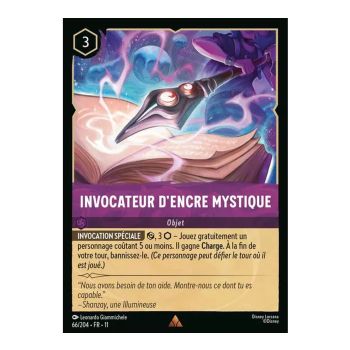 Item Invocateur d'encre mystique - 66/204 - WIN - Givresort - Brillante - Premium - Français