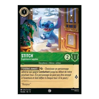 Item Stitch, Expérience taquine - 70/204 - WIN - Givresort - Brillante - Premium - Français