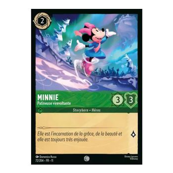 Item Minnie, Patineuse virevoltante - 72/204 - WIN - Givresort - Commune - Français