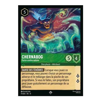Item Chernabog, Force contre nature - 77/204 - WIN - Givresort - Super Rare - Français