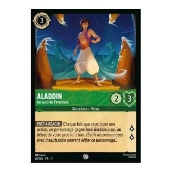Item Aladdin, Au seuil de l'aventure - 81/204 - WIN - Givresort - Commune - Français