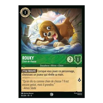 Item Rouky, Chiot de chasse - 85/204 - WIN - Givresort - Brillante - Premium - Français