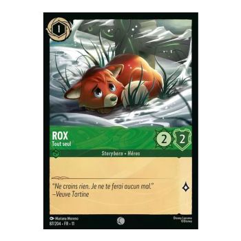 Item Rox, Tout seul - 87/204 - WIN - Givresort - Brillante - Premium - Français