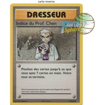 Item Indice du Prof. Chen - Reverse 84/108 - XY 12 Évolutions