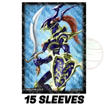Item YGO - Protèges Cartes - Soldat du Lustre Noir - OCG - Japonaises (15)