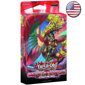 Item Yu-Gi-Oh! - Deck de Structure - Assaut des Rois du Feu - 1st Edition - Americain US