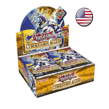 Item Yu-Gi-Oh! - Display - Boite de 24 Boosters - Accès à la Cyber-Tempête - Americain US