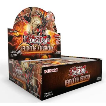 Yu-Gi-Oh! - Display - Boite de 24 Boosters - Héritage de la Déstruction - Legacy Of Destruction - FR