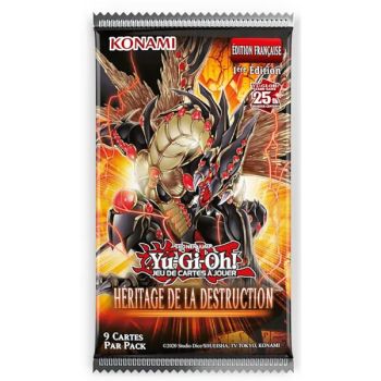 Yu-Gi-Oh! - Display - Boite de 24 Boosters - Héritage de la Déstruction - Legacy Of Destruction - FR