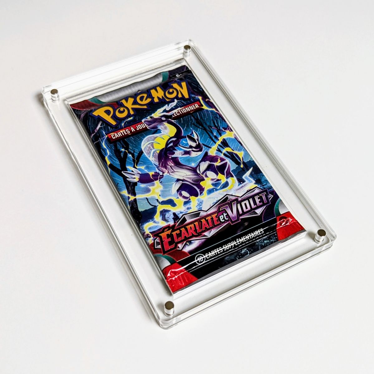 Treasurewise - Boîte de protection Plexiglass pour Booster TCG