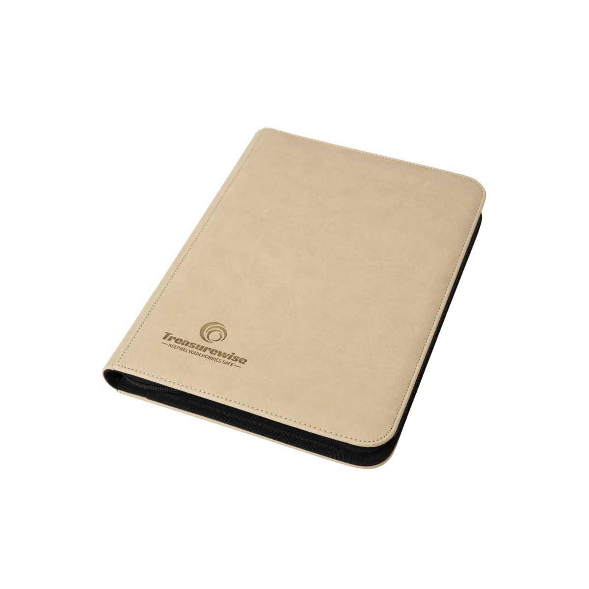 Treasurewise - WiseGuard Zip Binder - Blanc/White (360)