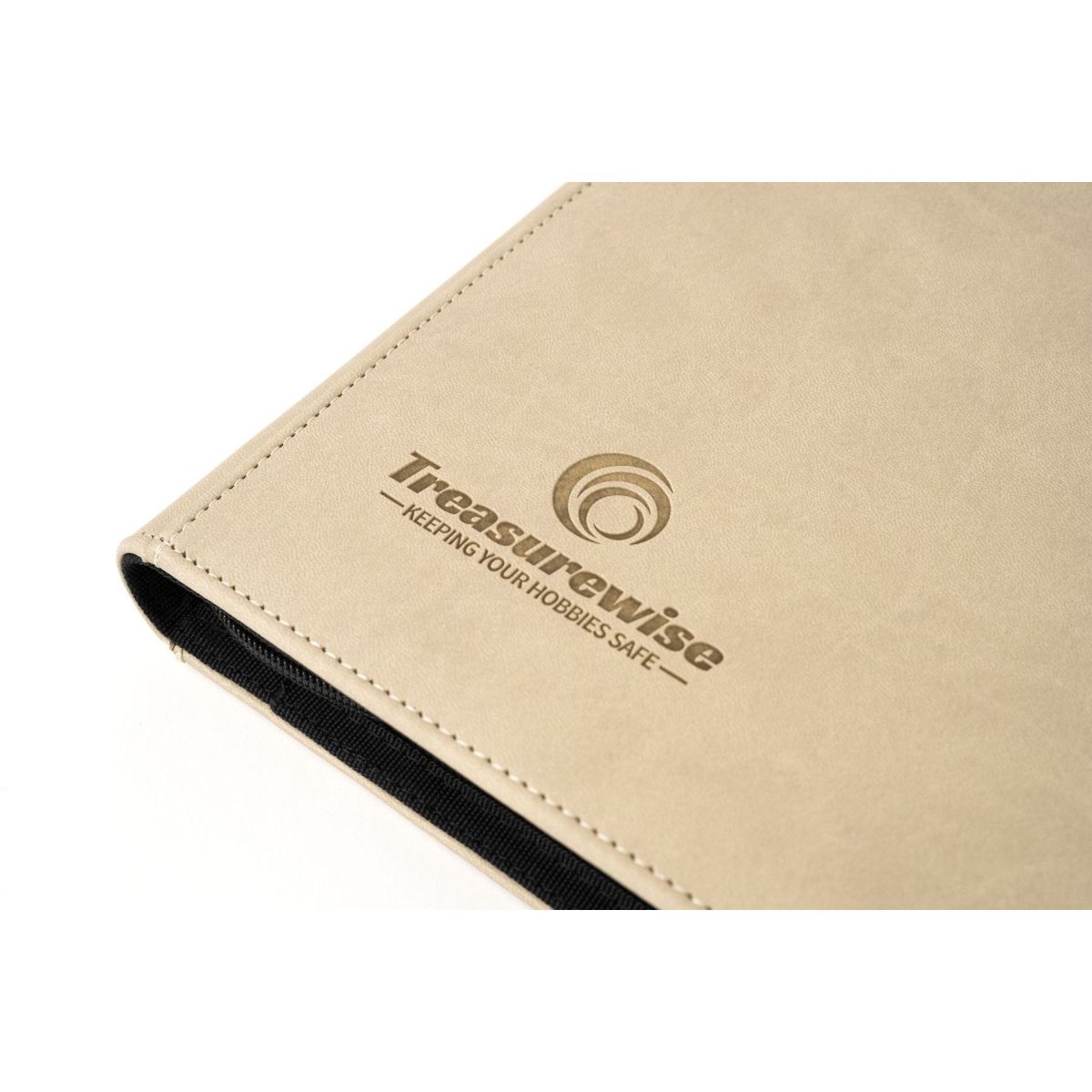 Treasurewise - WiseGuard Zip Binder - Blanc/White (360)