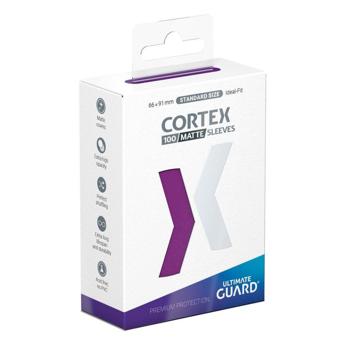 Item Ultimate Guard - Protèges Cartes - Standard - Cortex - Matte Violet (100)