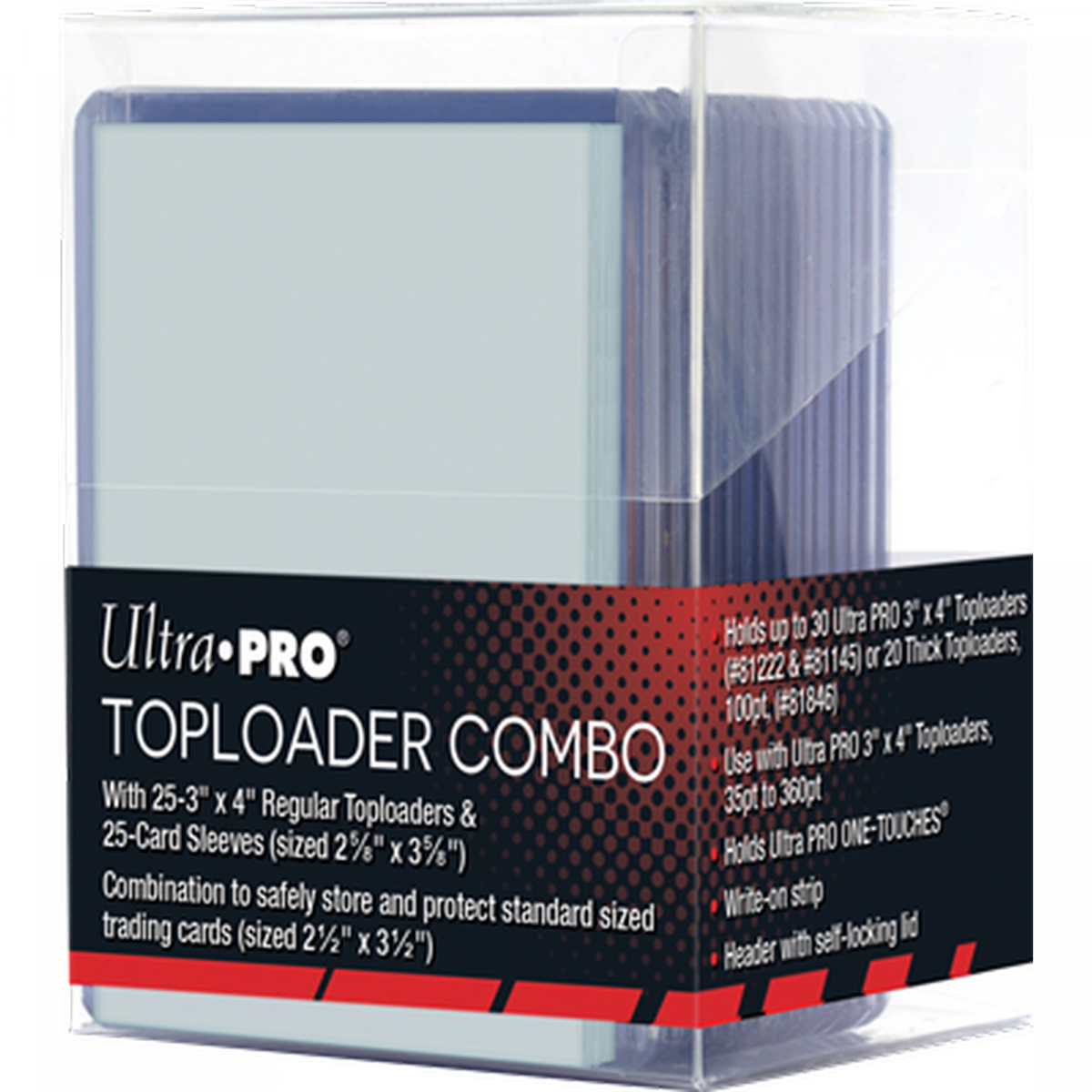 Item Ultra Pro - Pack - Top loader Combo Card Box (25)