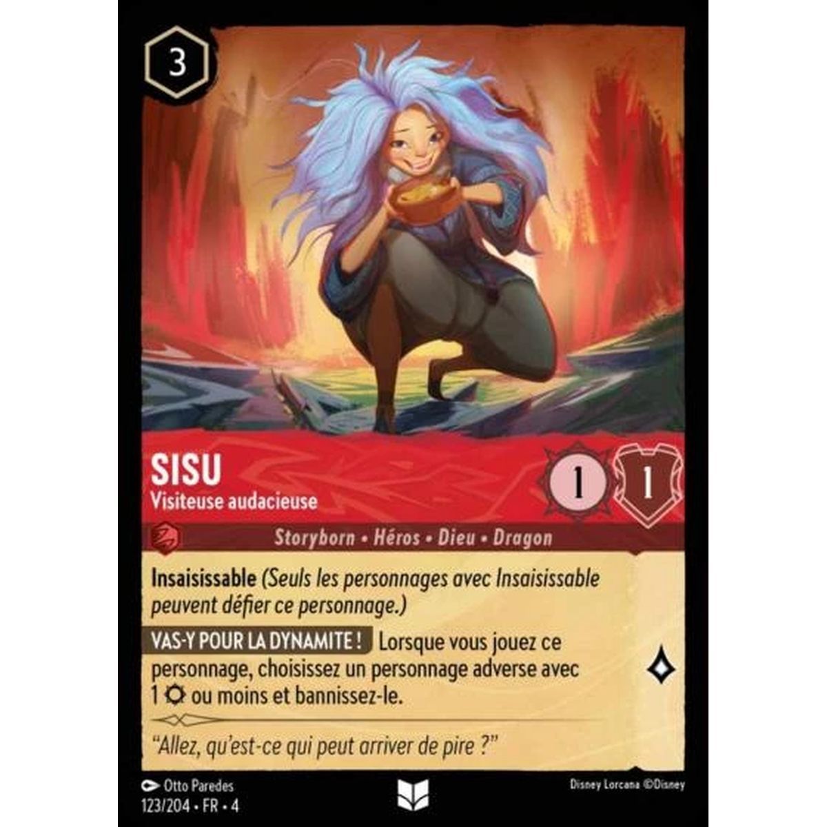 Sisu, Visiteuse audacieuse - 123/204 - URR - Le Retour d'Ursula - Brillante - Premium - Français