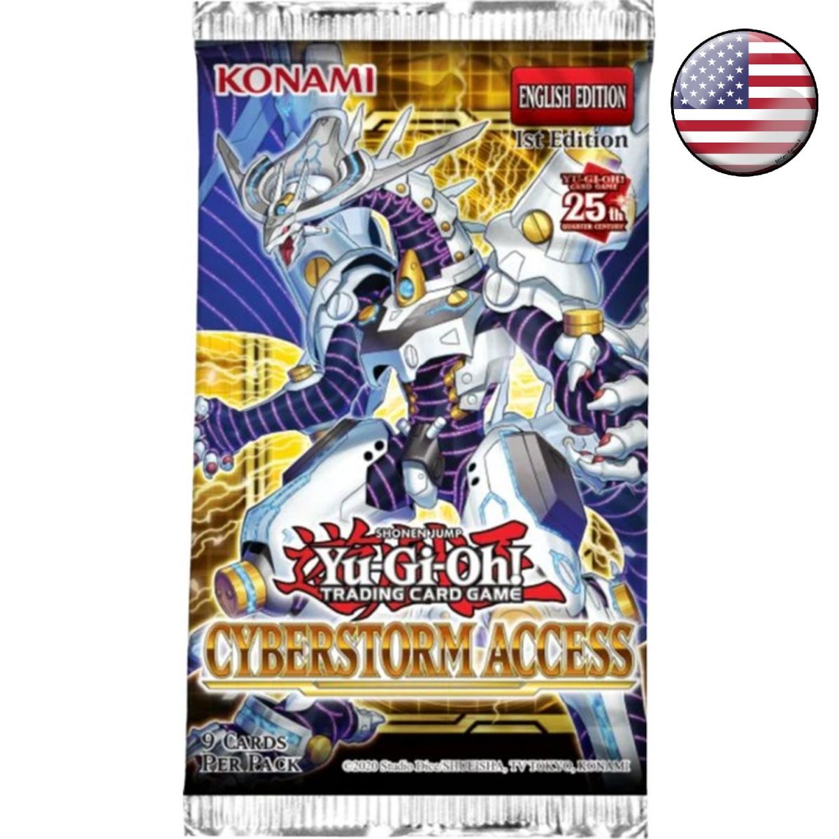 Item *US Print SEALED* Yu-Gi-Oh! - Booster - Cyberstorm Access - AMERICAIN