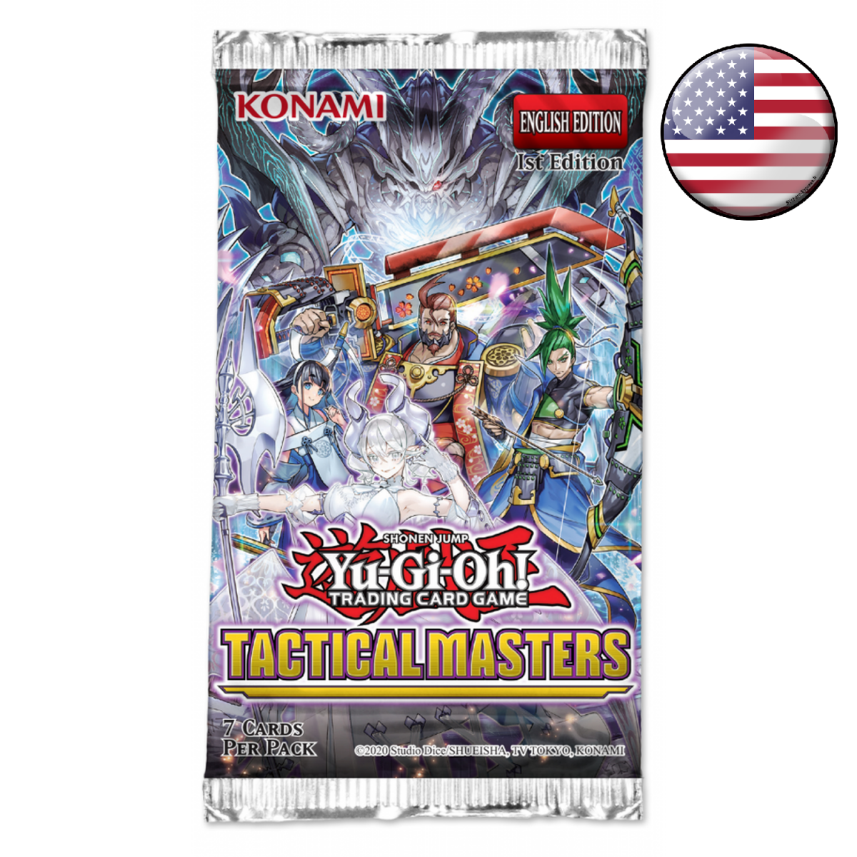 Item *US Print SEALED* Yu-Gi-Oh! - Booster - Tactical Masters - AMERICAIN