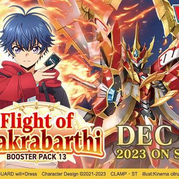 Item Vanguard will+Dress - Display - Boite de 16 Boosters - D-BT13 Flight of Chakrabarthi - EN